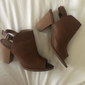 LC By Lauren Conrad Peep Toe Booties